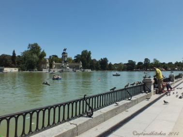 Madrid Retiro Park Lake 1